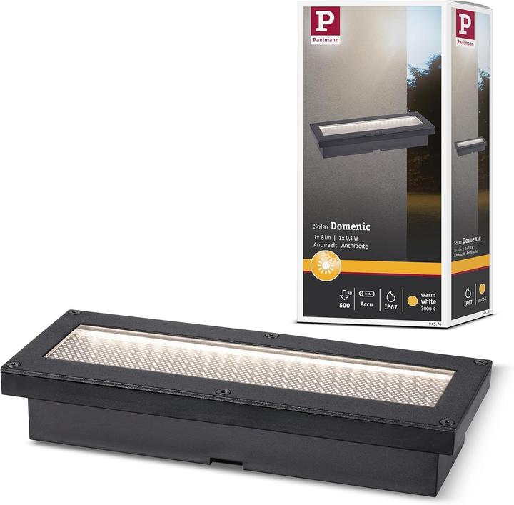 Image du produit Paulmann Solarleuchte Domenic (IP67)