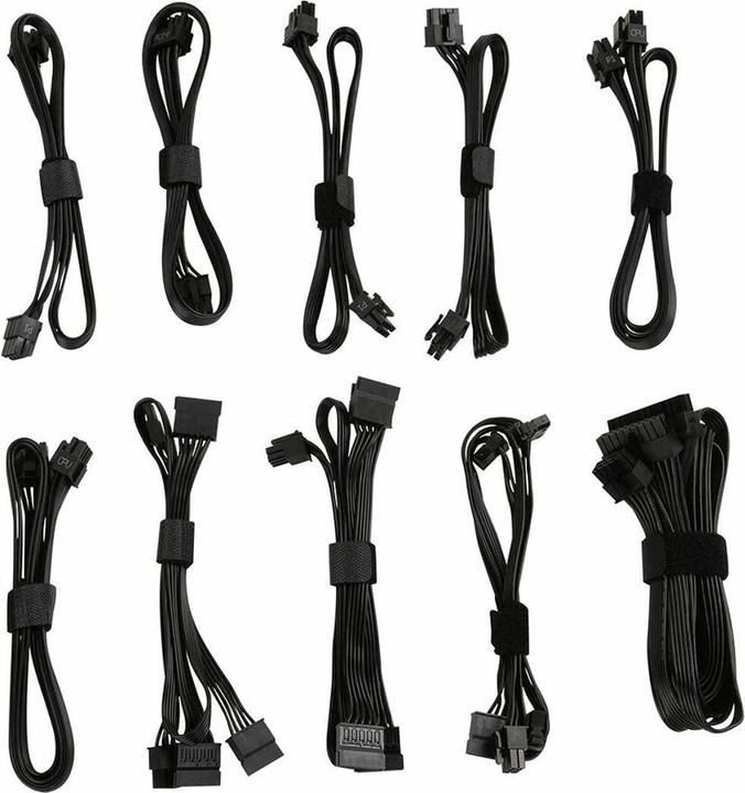 Produktbild Nox HUMMER X 1000W PLUS GOLD Netzteil 24-pin ATX Schwarz (1000 W)