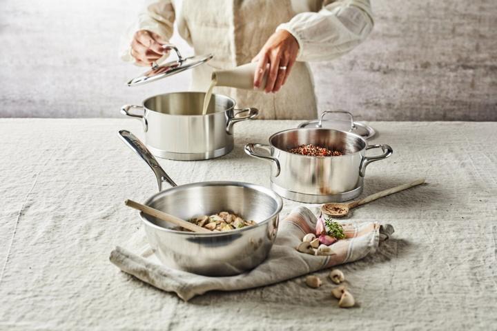 Productafbeelding Demeyere Atlantis 7 Starterset 3st elk 1x D41318 D41320 en D25920 (Kookpotten en pannenset, Roestvrij staal, 20 x 30 cm)