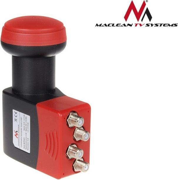 Actual product image Maclean MCTV-671 MCTV-671 High Gain Quad 4-Way LNB High Gain (Quad LNB)