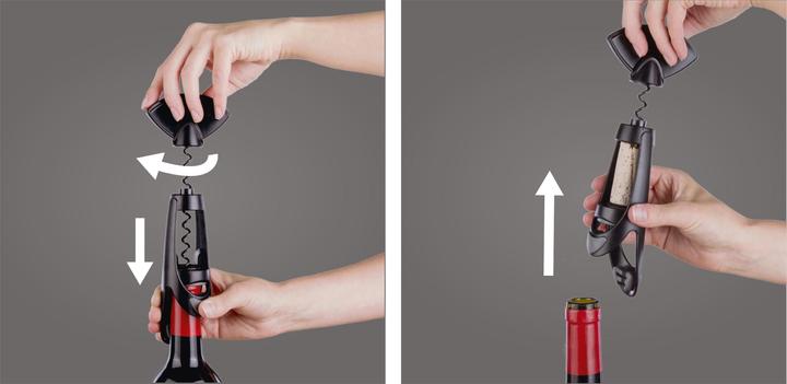 Actual product image Vacu Vin Corkscrew Twister Corkscrew (Wing corkscrew)