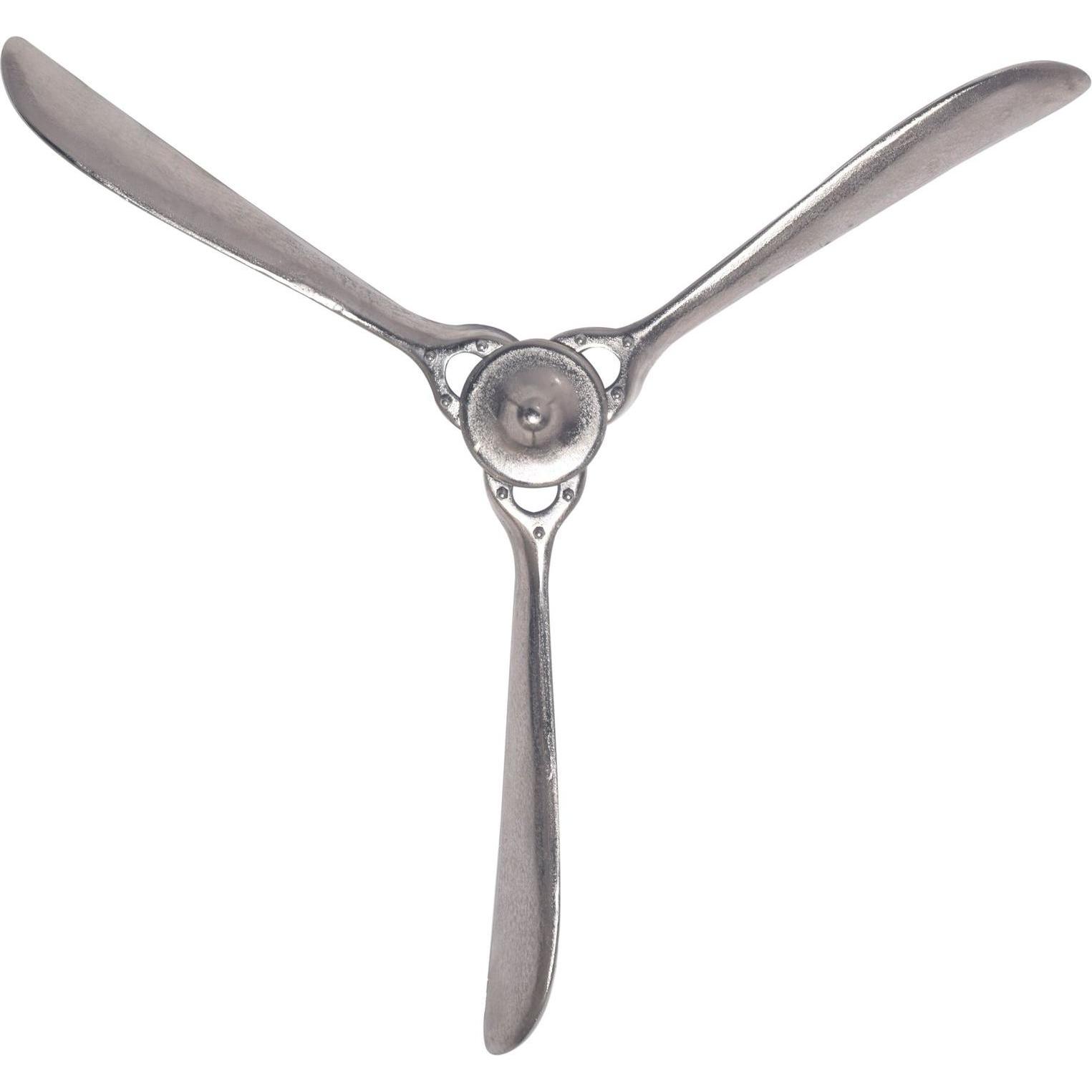 Thumbnail - FineBuy, Wanddeko, Deko Propeller 85 cm Wanddeko Aluminium Flugzeug Wandpropeller Wohndeko
