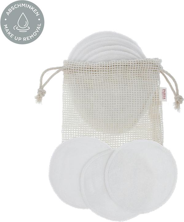Produktbild Parsa Beauty PARSA Reinigungs Pads aus Bambus-Viskose 7 Stk. (Reinigungstücher Gesicht)