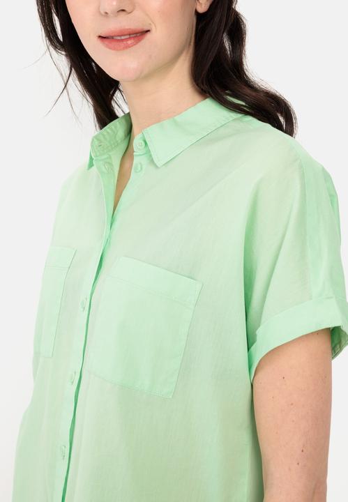 Produktbild Camel Active Halbarm Bluse aus einem Baumwoll-Twill (XS)