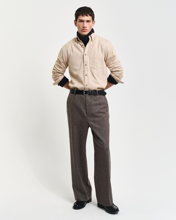 Produktbild GANT fanne-hemd herringbone (L)