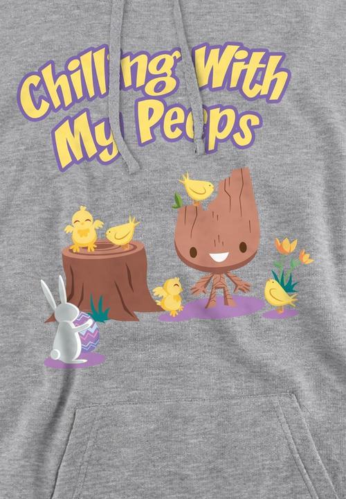 Produktbild Guardians of the Galaxy Chilling With My Peeps Kapuzenpullover (XXL)