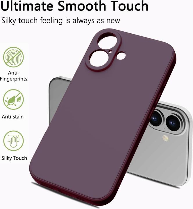 Produktbild Cbx Silikon Hülle für iPhone 16 (Apple iPhone 16)