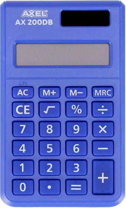 Produktbild AxelAX-200DB-Rechner (Batterien)