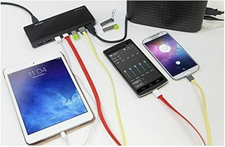Actual product image TP-Link Uh700 (Micro USB, 7 Ports)