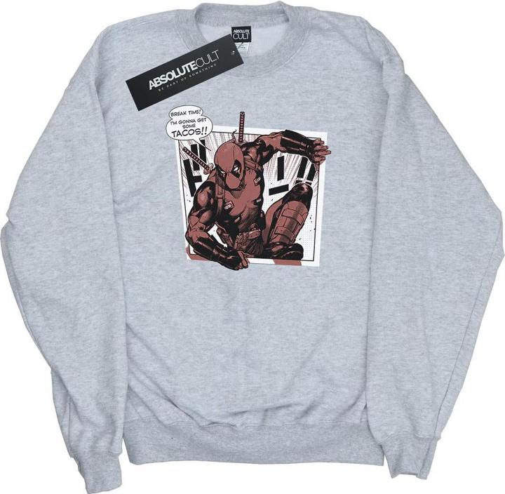 Image du produit - Sweat DEADPOOL BREAKTIME TACOS - Femme (S)