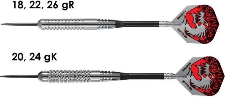 Actual product image Harrows Darts Steeltip Silver ARROWS 3x18gR (18 g)