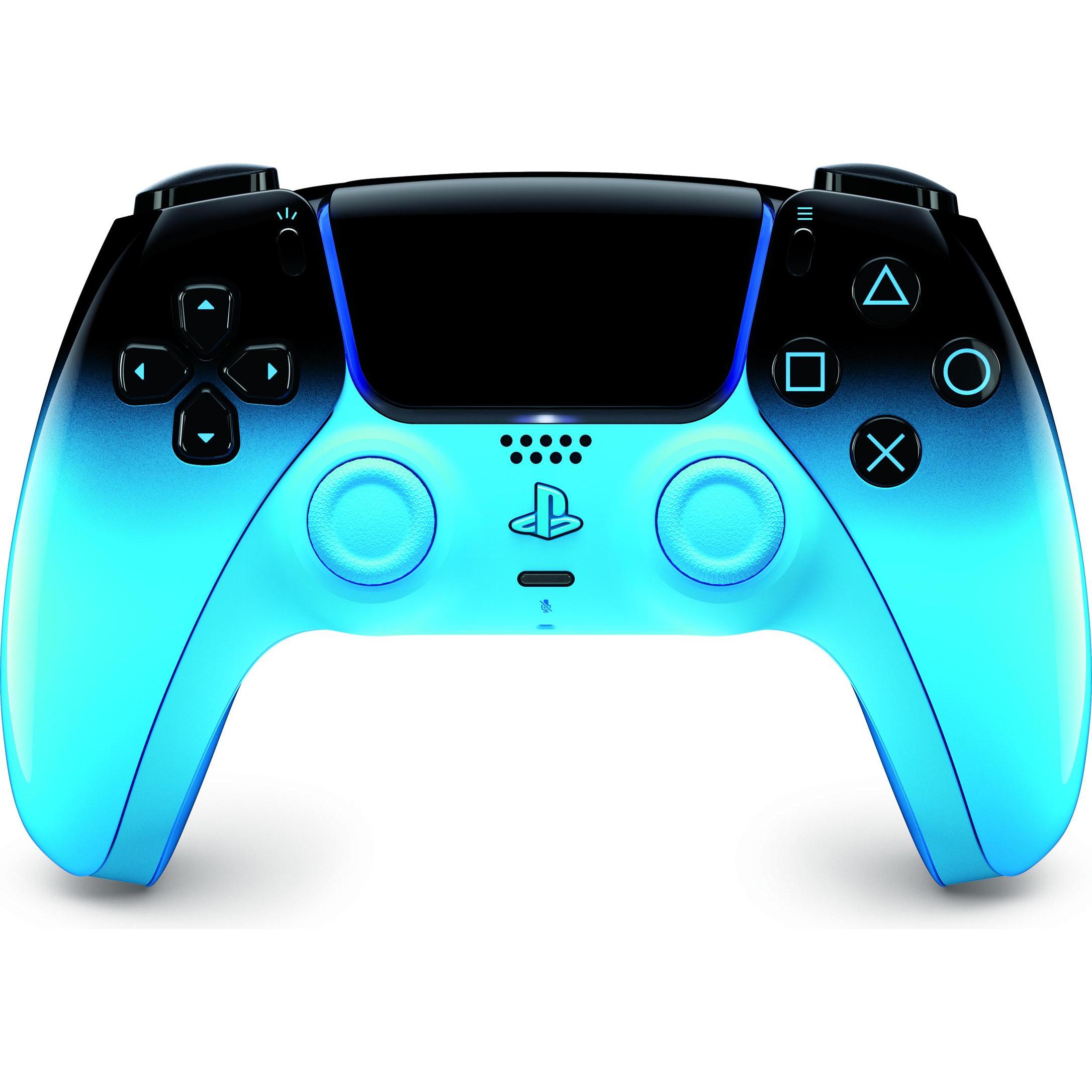 Sony DualSense (PS5), Controller gaming, Blu, Multicolore, Nero