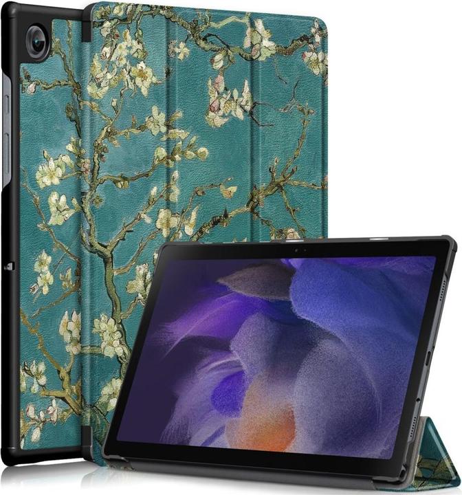 Cover-Discount Galaxy Tab A8 10.5 - Drievoudige Smart Case Bloesems (Galaxy Tab A8)