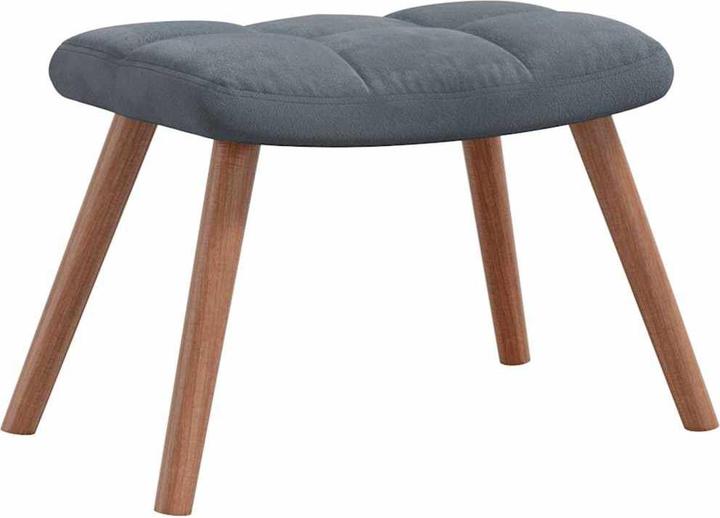 Immagine prodotto vidaXL Schaukelstuhl mit Hocker