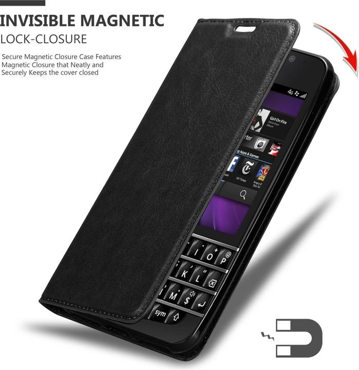 Productafbeelding Cadorabo Boek Onzichtbare Magneethoes (Blackberry Q10)