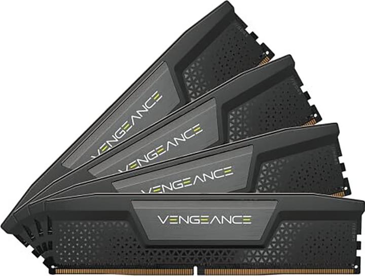 Actual product image Corsair DDR5, 6000MT/s 96GB 4x24GB DIMM, Unbuffered, 30-36-36-76, Std PMIC, XMP 3.0, VENGEANCE DDR5 Black He (4 x 24GB, 6000 MHz, DDR5 RAM, DIMM)