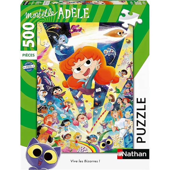 Produktbild Nathan Puzzle 500 pieces Deadly Adele - Long Live the Weird! (500 Teile)