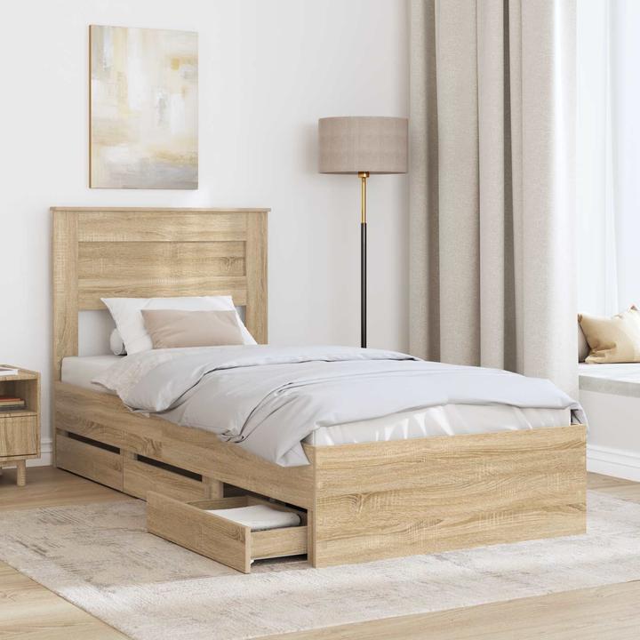 Produktbild vidaXL Moderner Bettrahmen (100 x 200 cm)