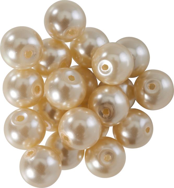 Actual product image Pracht Glass wax beads Ø 10 mm, 20 pieces