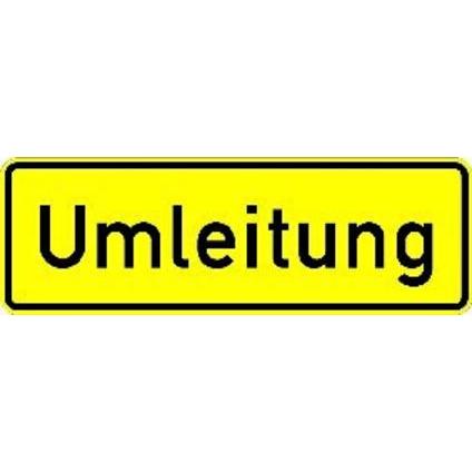 Magni VKZ.457.1, 1050x350mm Umleitungsankündigung RAL-Gütezeichen Folie RA2 (86752341)