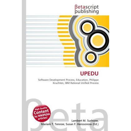 Upedu, Fachbücher von Lambert M. Surhone, Mariam T. Tennoe, Susan F. Henssonow