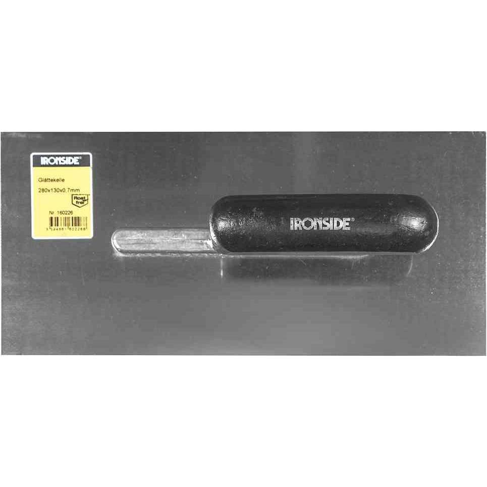 Ironside, Kelle + Spachtel, 160226 Glättekelle rostfrei 280mm rostfrei (28 cm)