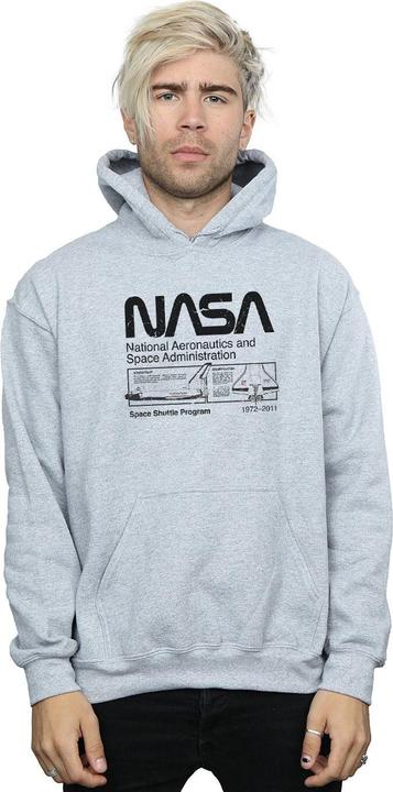Immagine prodotto Nasa Felpa con cappuccio (S)