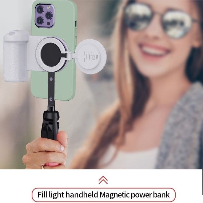 Produktbild MU Classic MagSafe Selfie Licht dimmbar, faltbar & magnetisch