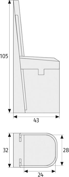 Produktbild Abus BS84 W AL0145