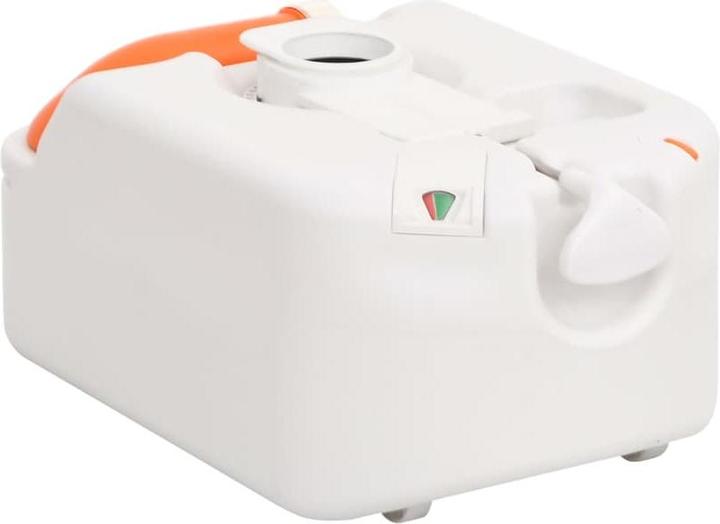 Produktbild VidaXL Camping-Einbautoilette Weiss 24+17 L HDPE & Emaille