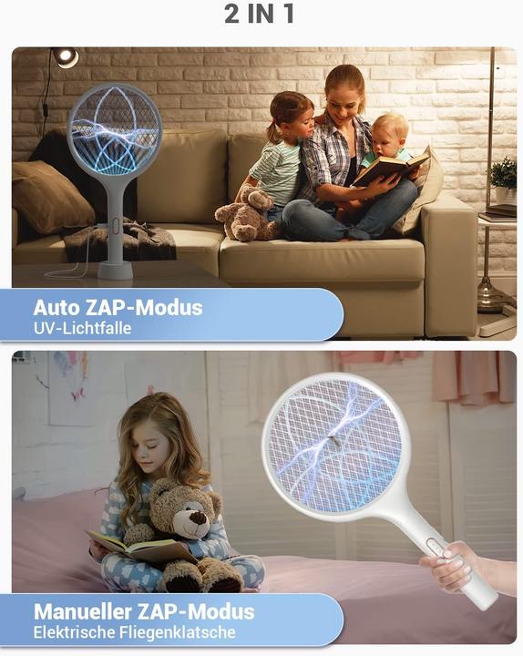 Image du produit LS Elektrische Fliegenklatsche Premium 2-in-1