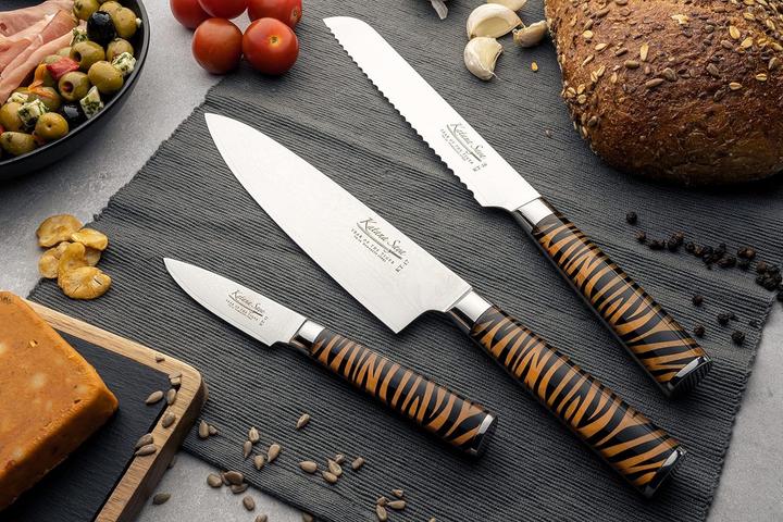 Produktbild Katana Saya Katana Tiger KT3167 Knife Set of 3 (9 cm)