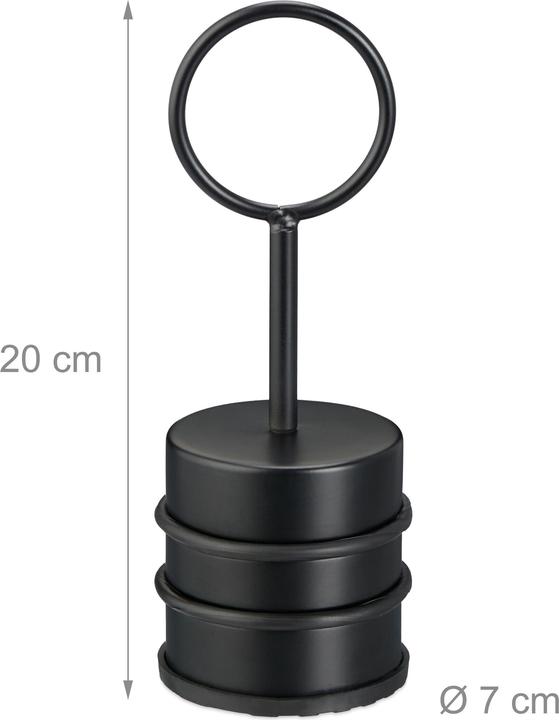 Actual product image Relaxdays Doorstop (1 Piece, 7 x 7 x 20 cm)