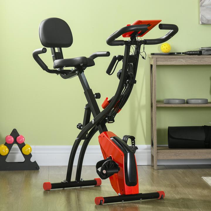 Actual product image Homcom Bike trainer with LCD display