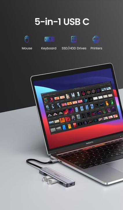 Produktbild Ugreen 4 Port-C Hub (USB-C, 4 Ports)