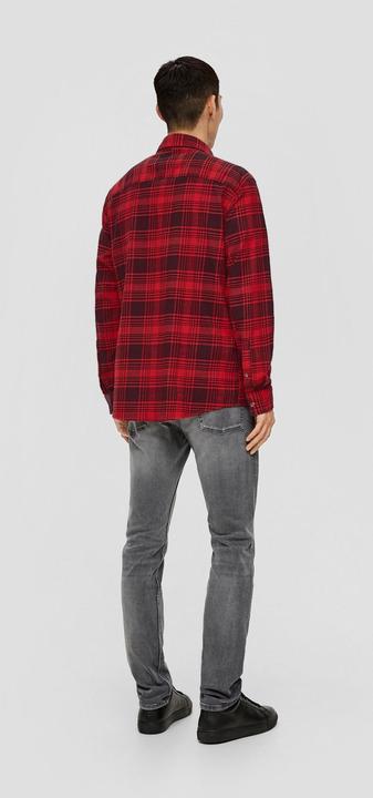 Produktbild s.Oliver Hemd Regular: Karohemd aus Baumwollstretch (XL)