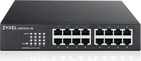 Image du produit Zyxel Commutateur 16 Port Gigabit Non Géré GS1100-16 V3 (16 Ports)