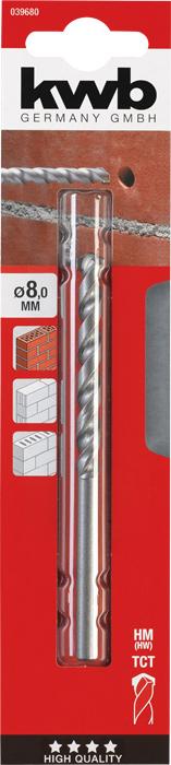 Actual product image kwb Masonry drill bit, ø 8 mm (8 mm)