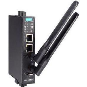 Moxa MRC-1002-LTE-JP - Gateway Remote Connect con 1 connessione cellulare LTE, 2 connessioni Ethernet, Router
