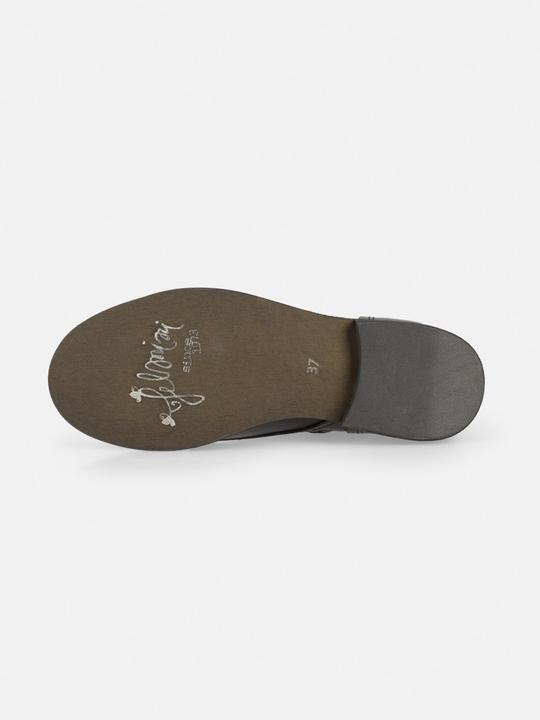 Actual product image Felmini Wide Fit W103 lace-up boot made of genuine leather, with inner zip and low heel. (41)
