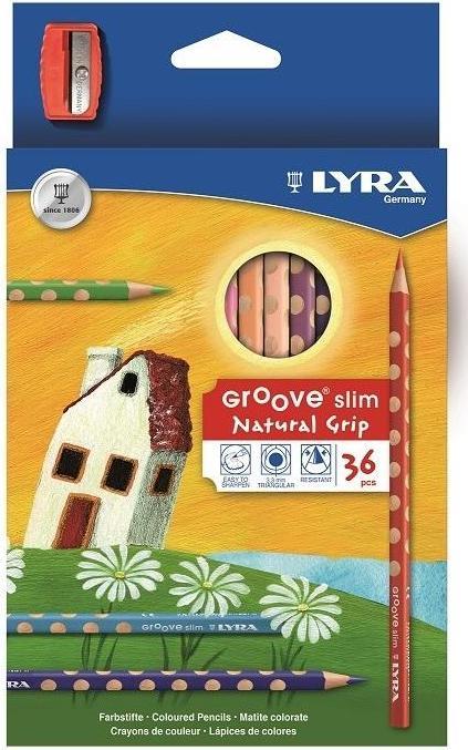 Immagine prodotto FILA Matite scanalate con temperino (L2821360) (1 x)