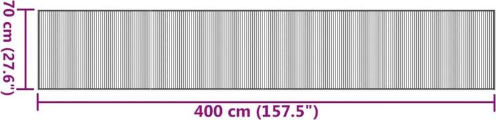 Produktbild vidaXL Teppich (400 x 70 cm)