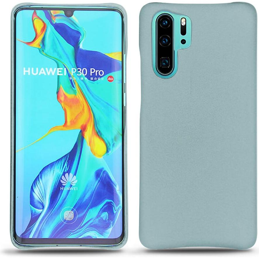 Noreve Lederschutzhülle (Huawei P30 Pro), Smartphone Hülle, Blau