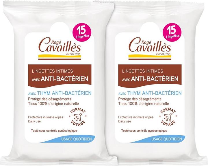 Produktbild Roge Cavailles Intimtücher mit antibakterieller Wirkung (313.50 ml, Intimtücher)