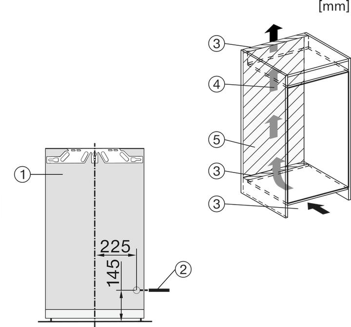 Actual product image Miele Refrigerator K 7237 D (166 l)