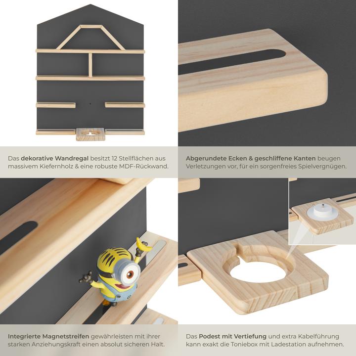 Image du produit tectake Étagère murale