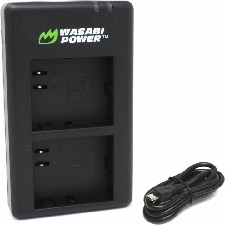 Actual product image Wasabi Power Batteries Replacement Charger USB