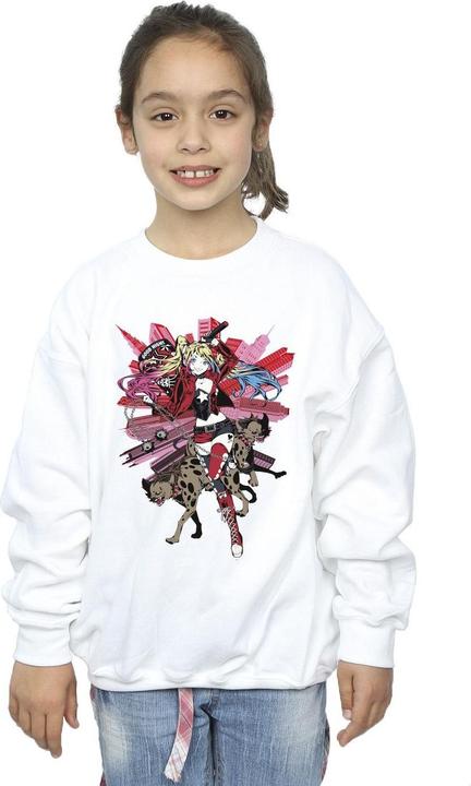 Produktbild Harley Quinn Hyenas Sweatshirt Mädchen (152, 158)
