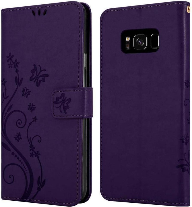 Produktbild Cadorabo Flower Book Cover (Samsung Galaxy S8)