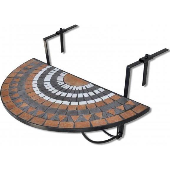 Möbel Direkt Online, Gartentisch + Balkontisch, Tonio (76 cm)